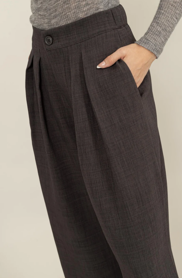 Elegance Wide Leg Pleated Pants