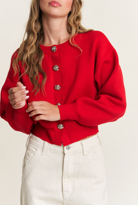 Red Cardigan